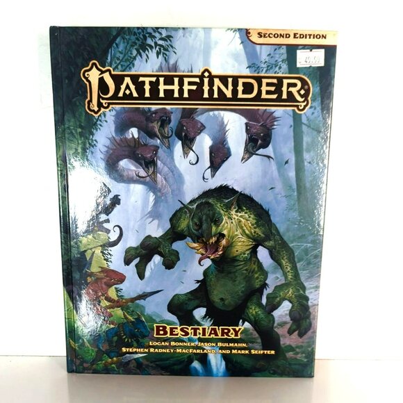 Pathfinder RPG 2nd Edition Bestiary Rulebook (Hardcover, 2019) - Picture 1 of 5